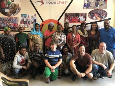 Frontline Community Church partner visit at Ukro CarePoint