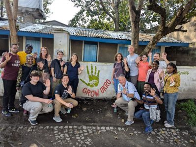 Frontline Community Church partner visit at Ukro CarePoint in Ethiopia